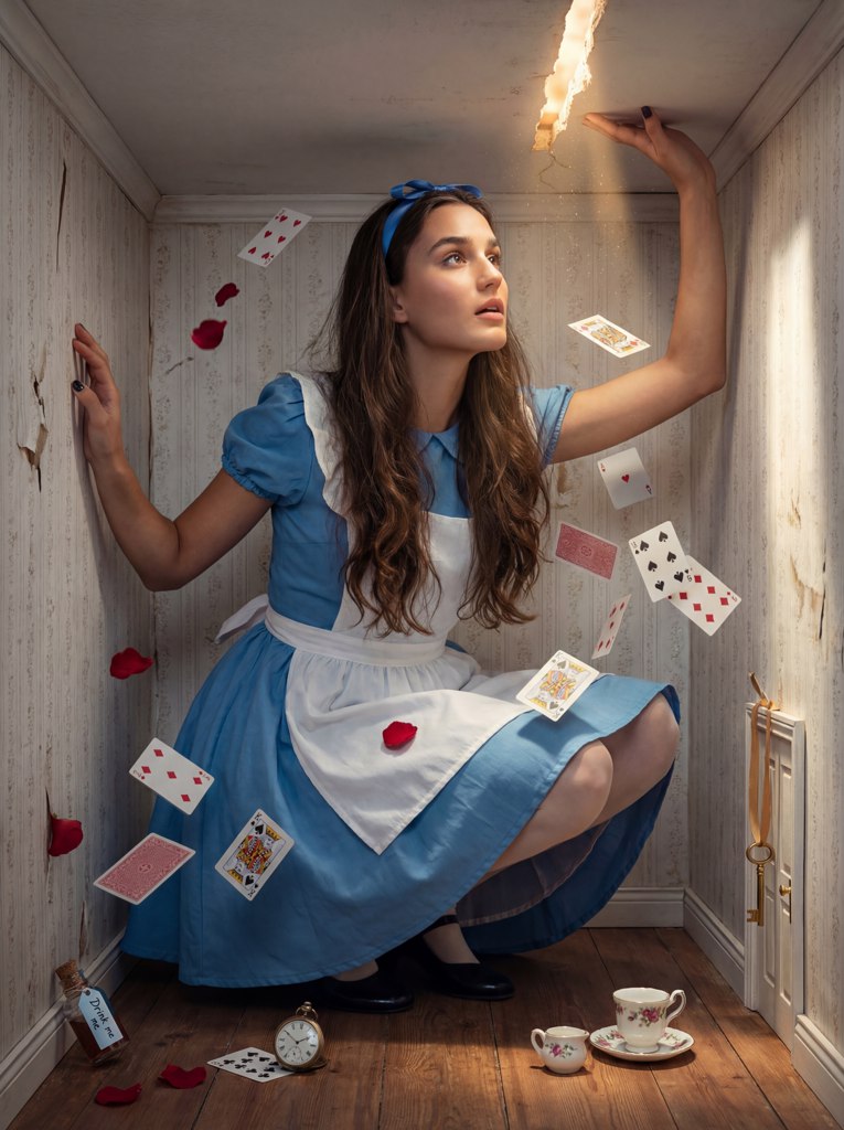Photo shoot alisa strane chudes AI effect result example 1