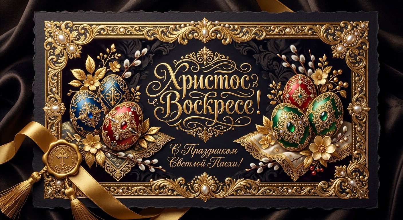 Otkrytki katolicheskoj paskhoj AI effect result example